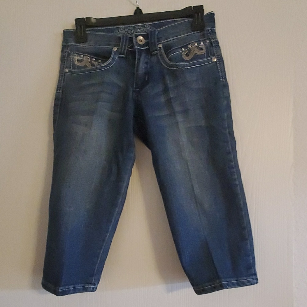 Denim Capris